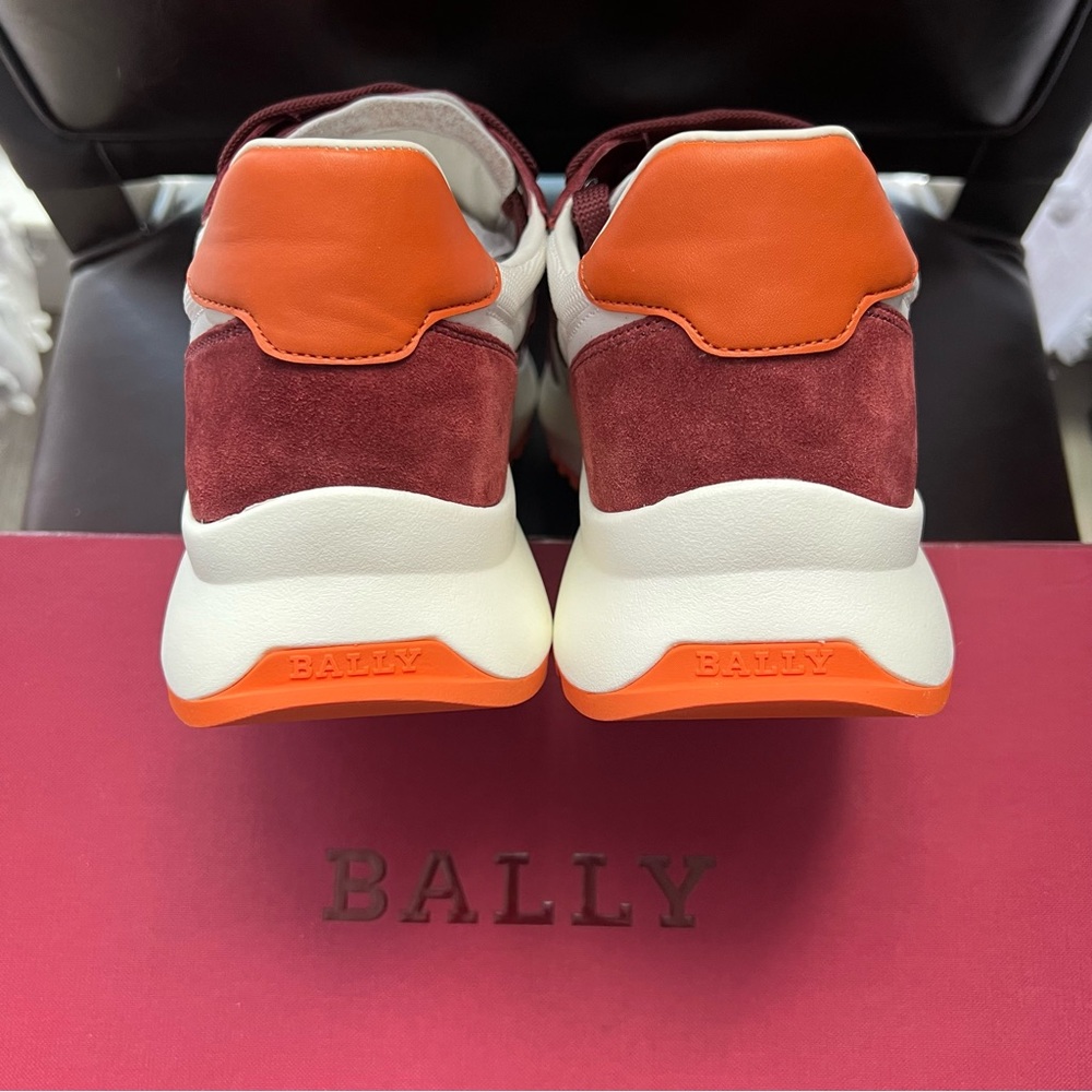 ❤️SOLD❤️ New! BALLY Demmy Mesh & Leather Low Top Sneakers - Picture 12 of 16
